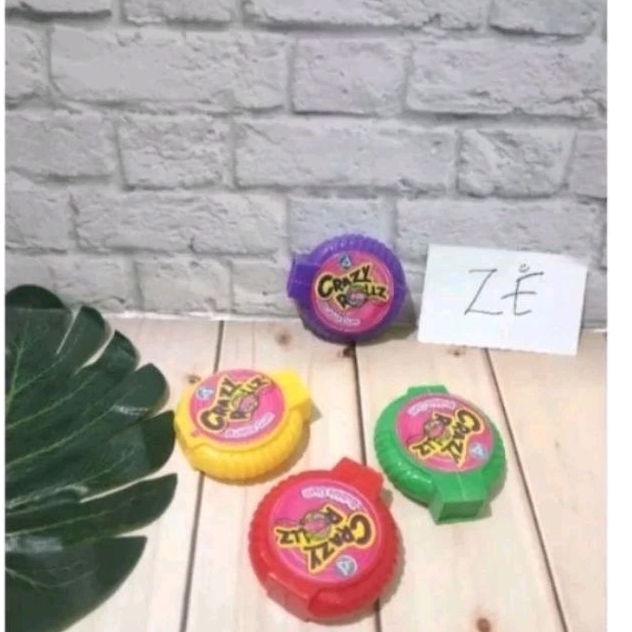 

Buble Crazy Rollz Buble Gum Permen Karet