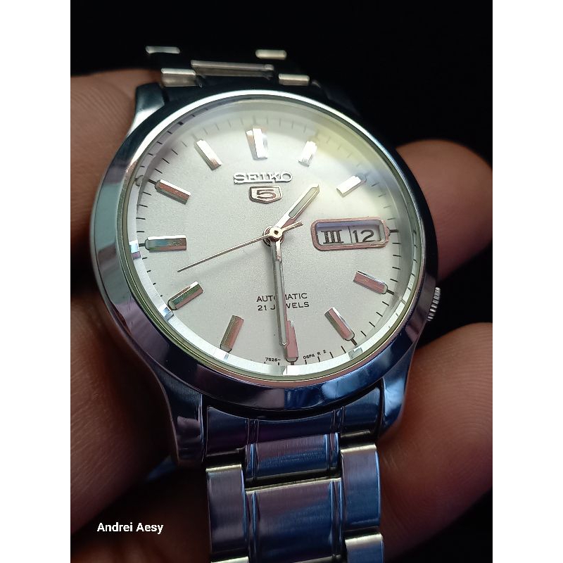 Seiko 5 SNK789K1 Automatic white dial