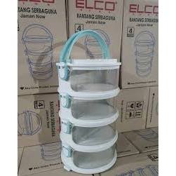 TUDUNG SAJI ELCO 4 SUSUN