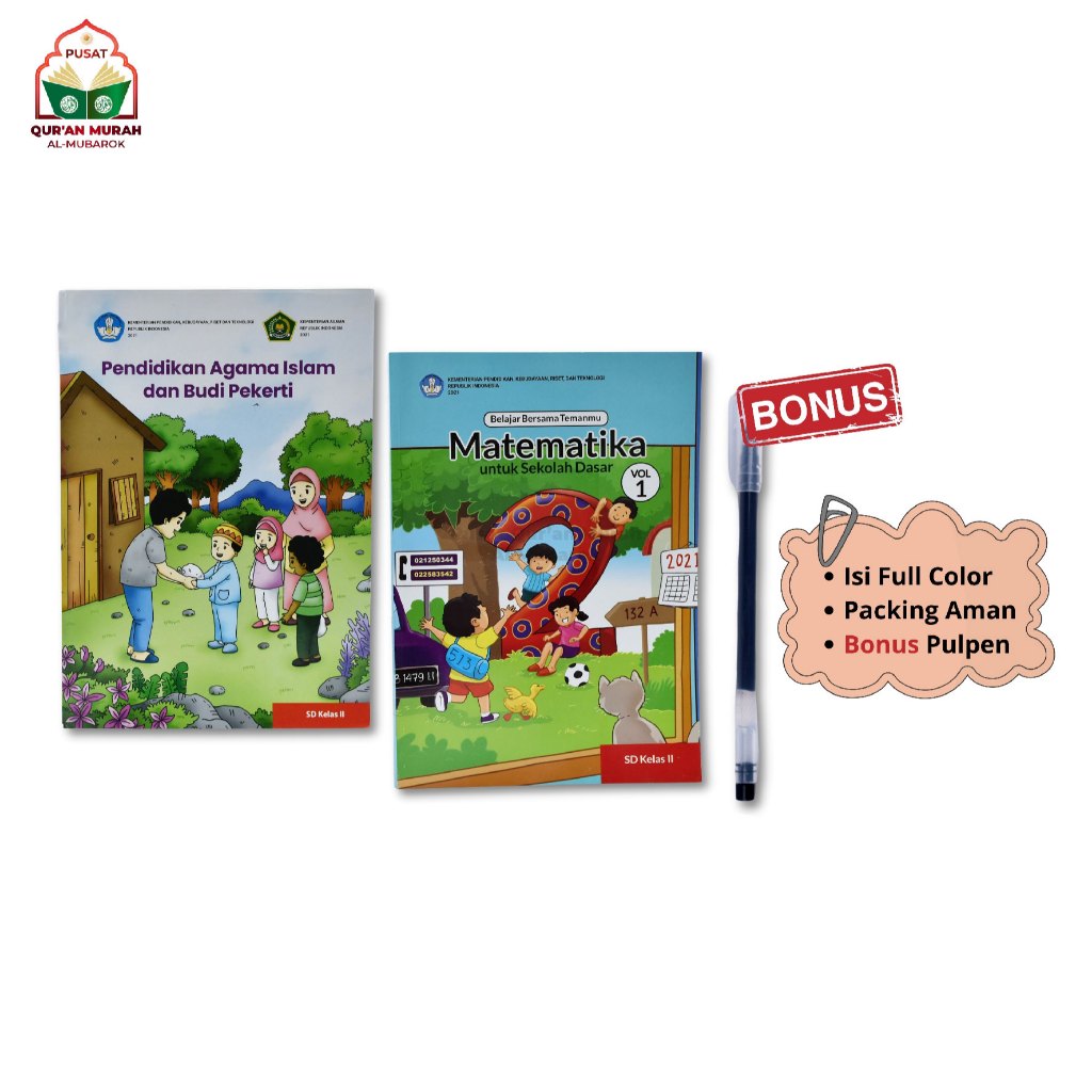 Buku Kurikulum Merdeka ~  SISWA Kelas 2 SD/MI Buku Paket Pelajaran Untuk Sekolah Dasar 100% Original