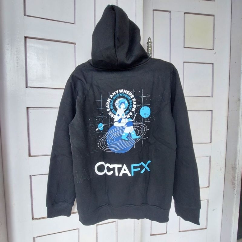 Hoodie Octa FX Lembut Tebal