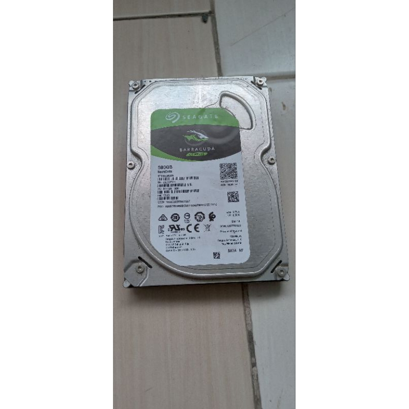 Hardisk Harddisk Internal 3.5 SEAGATE Bekas isi 500Gb