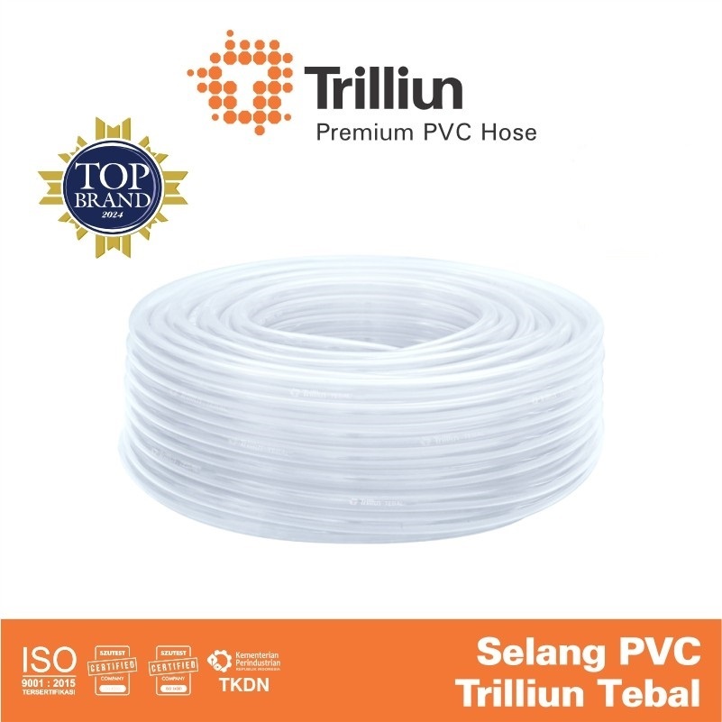 Selang Elastis Tebal Trilliun 1/2 " Inch per meter Tebal