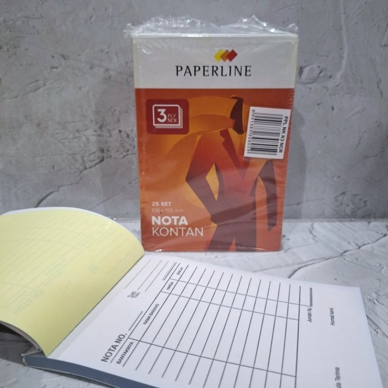 

Nota Paperline K3 khusus instant/sameday