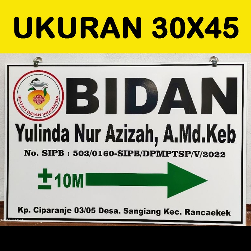 

Papan Nama Akrilik 30x45Plang Toko Praktek Dokter, Apoteker, Perawat, Consultan, Badan Hukum, Pengacara, BRILINK, Konter, Plang Mesjid Mushola Praktek Bidan Sign Label 30x45 Akrilik PROMO MURAH CUSTOM Flash Sale Diskon Gratis Desain Bebas Gambar - READY
