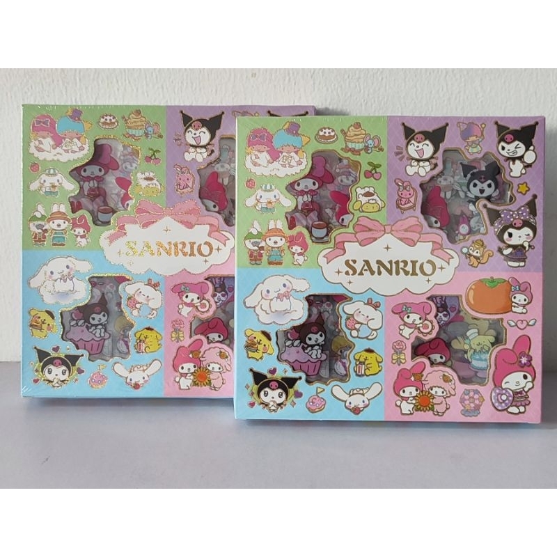 

Stiker Lucu Sanrio Karakter SANRIO Tempelan Dinding Buku Isi 100 Lembar Per Box