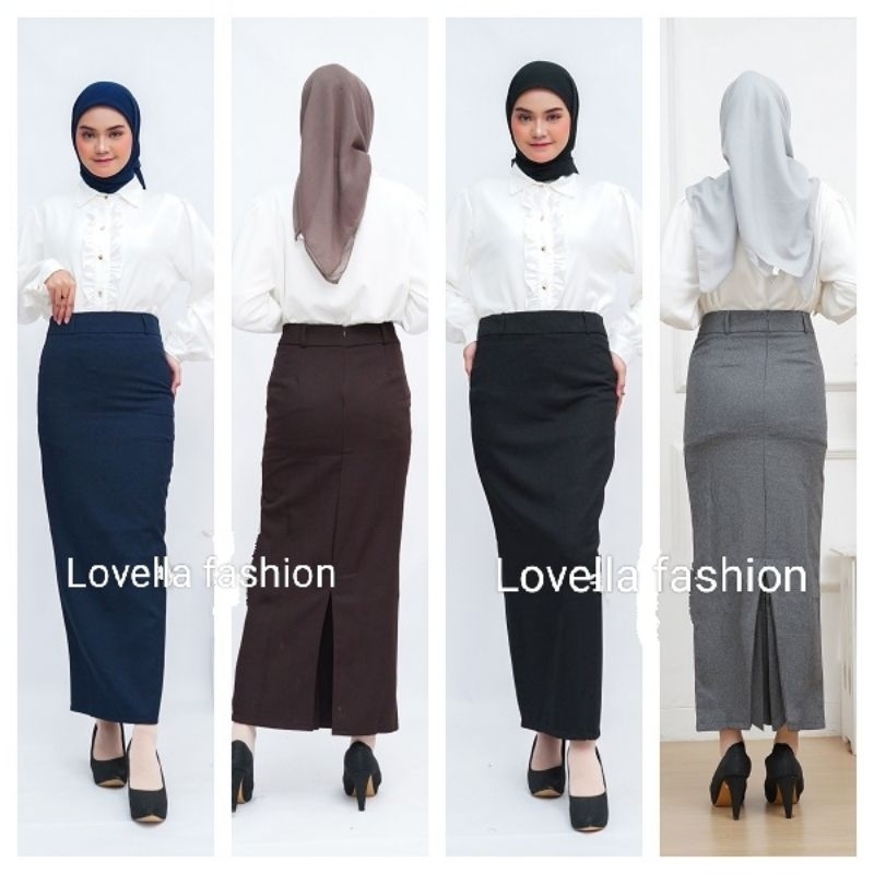 ROK SPAN KERJA/ROK KANTOR/ROK KULIAH TERBARU/ROK OSPEK S-5L