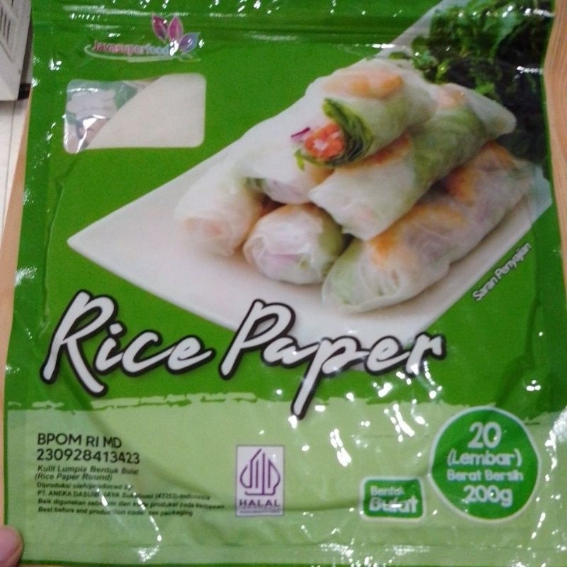 

JavaSuperfood Rice paper 200gr