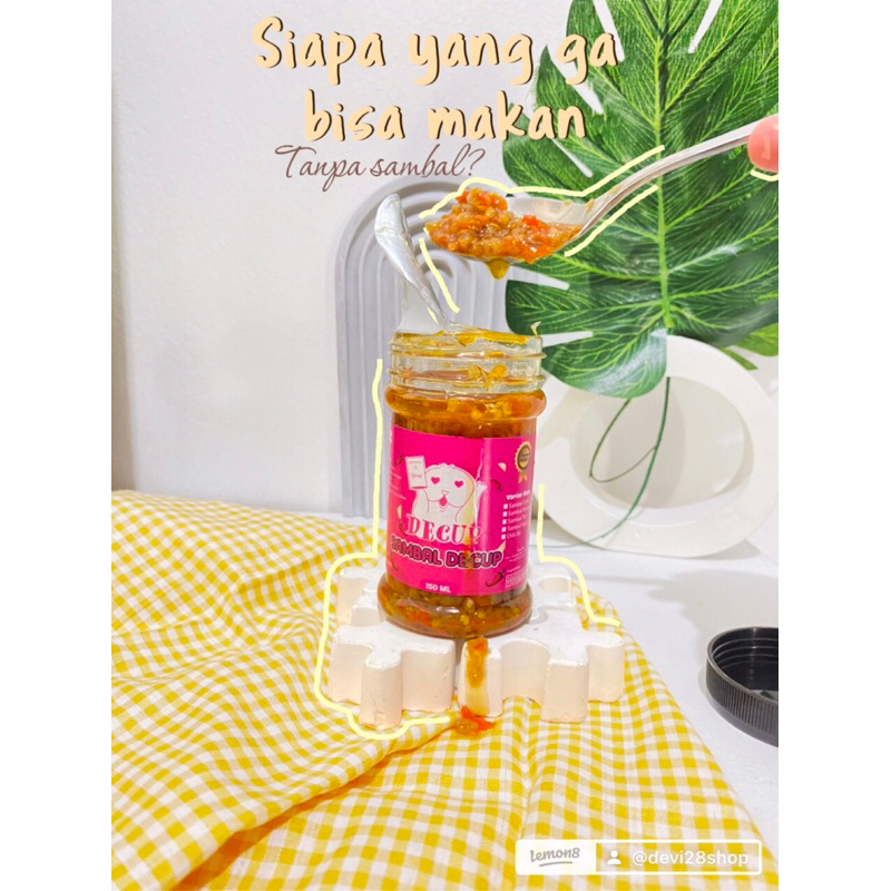 

SAMBAL BAWANG HOMEMADE TANPA BAHAN PENGAWET SAMBAL ALA DECUP