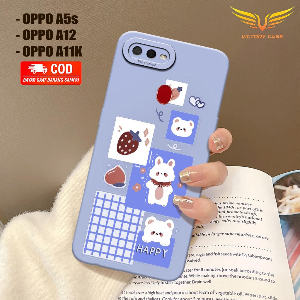 New Kartun Case - Softcase Oppo A5s / A12 / A11k - Terbaru - Case Hp Oppo A5s / A12 / A11k - Casing 