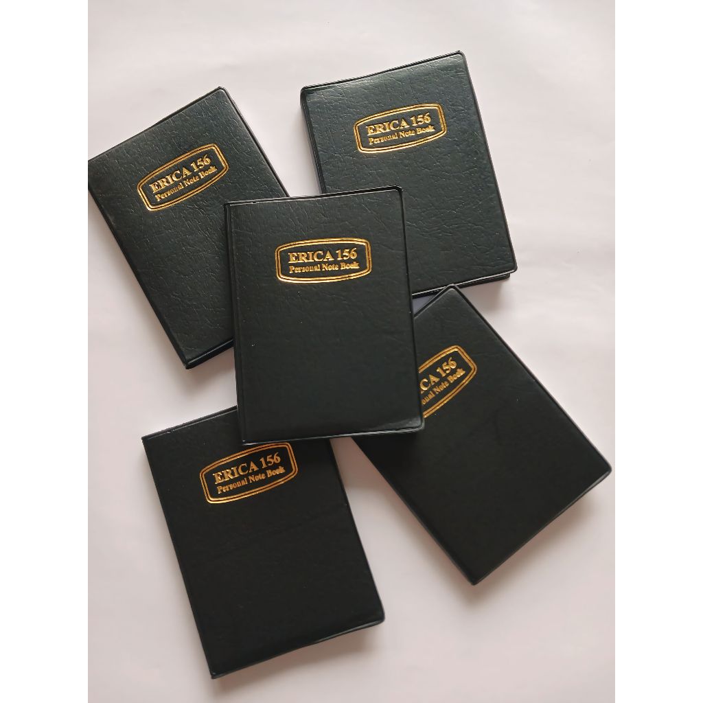 

Notebook Erica Polos Hitam / Buku Saku Kecil