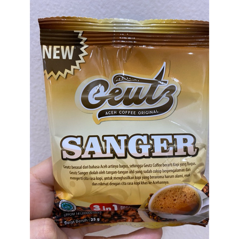 

Geutz Sanger Kopi 3in1 Sachet