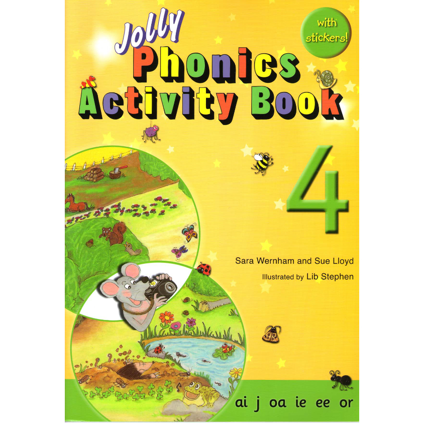 

Jolly Phonics Activity Book 4