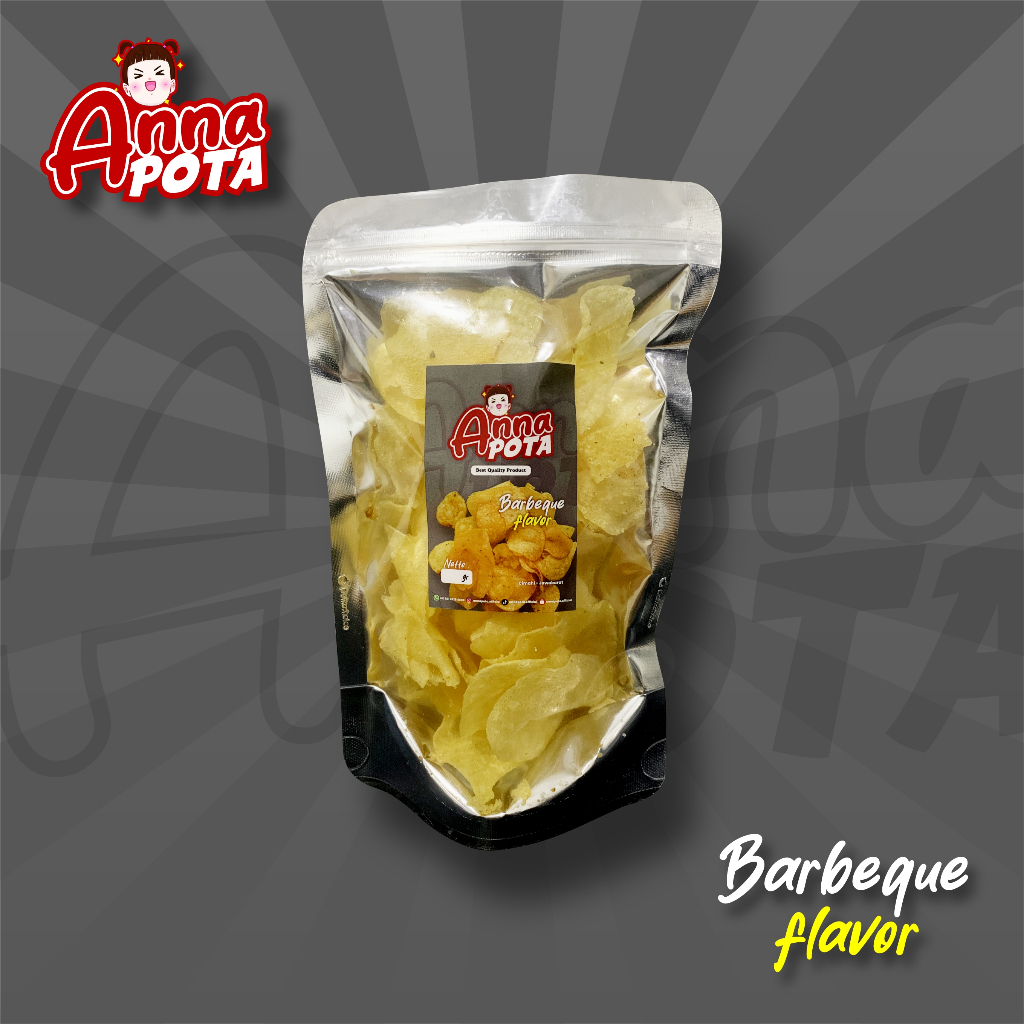 

Keripik Kentang Annapota - Barbeque Flavor
