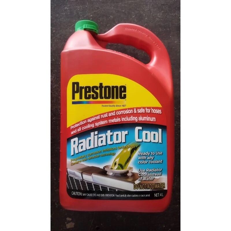 Air radiator Coolant Prestone Coolant Merah 4 L. Original