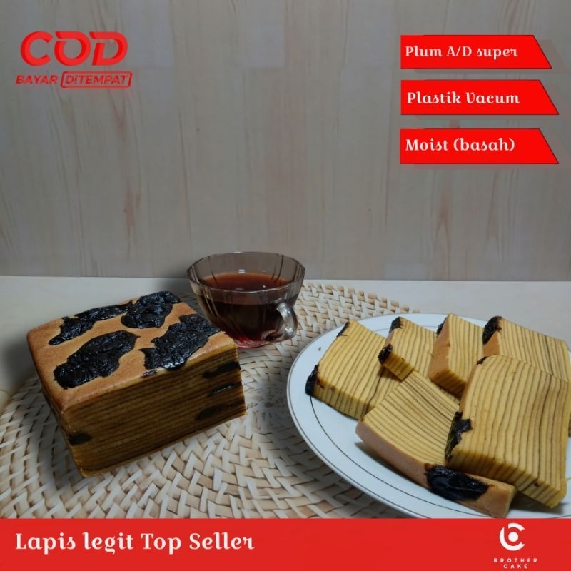 

LAPIS LEGIT PRUNES SUPER WISMAN A/D(atas dalam) ukuran 10x10cm