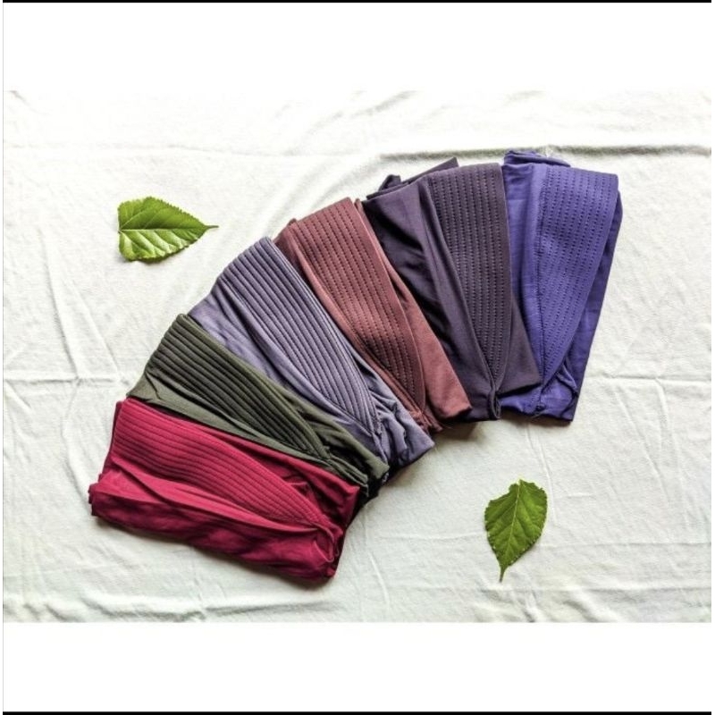 Hijab Bergo Sport Oval Polos Ukuran M / S / L Jersey Premium | Hijab Sport Bergo Oval Jersey Premium