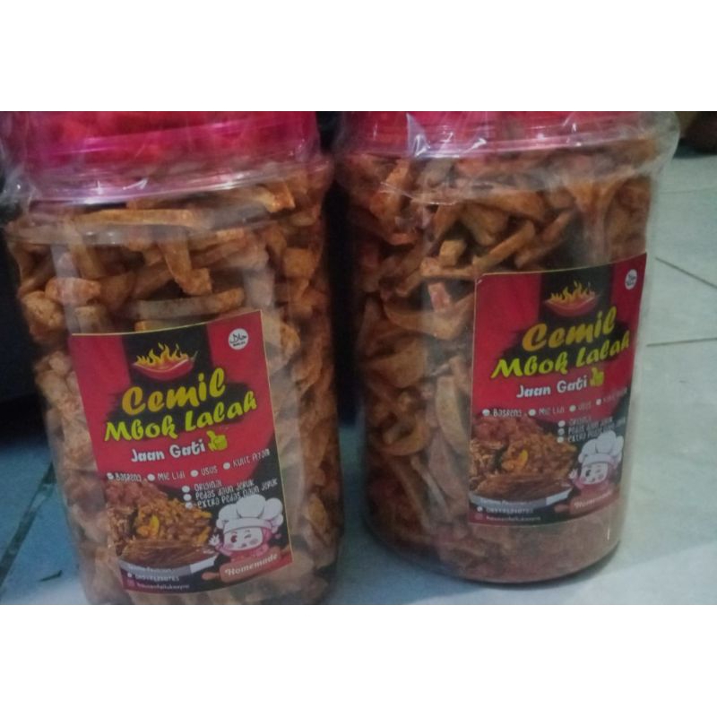 

Basreng pedas daun jeruk 500gr