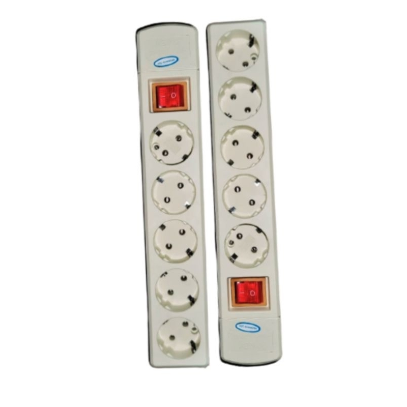 Socket Adaptor 5 Lubang/ Stop Kontak Tanpa Kabel/Stop Kontak Saklar MK-8988
