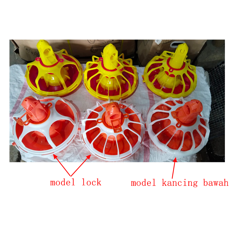 fan feeder pan feeder pakan otomatis tempat alat pakan ternak kandang ayam bebek
