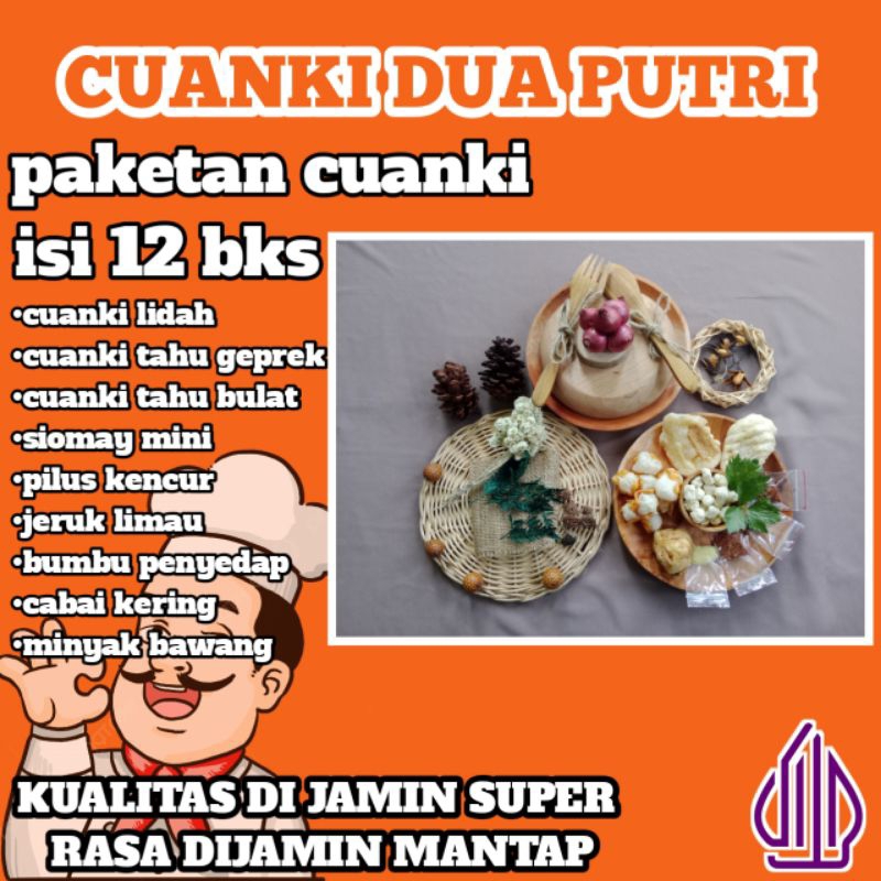 

paket hemat cuanki isi 12 bungkus