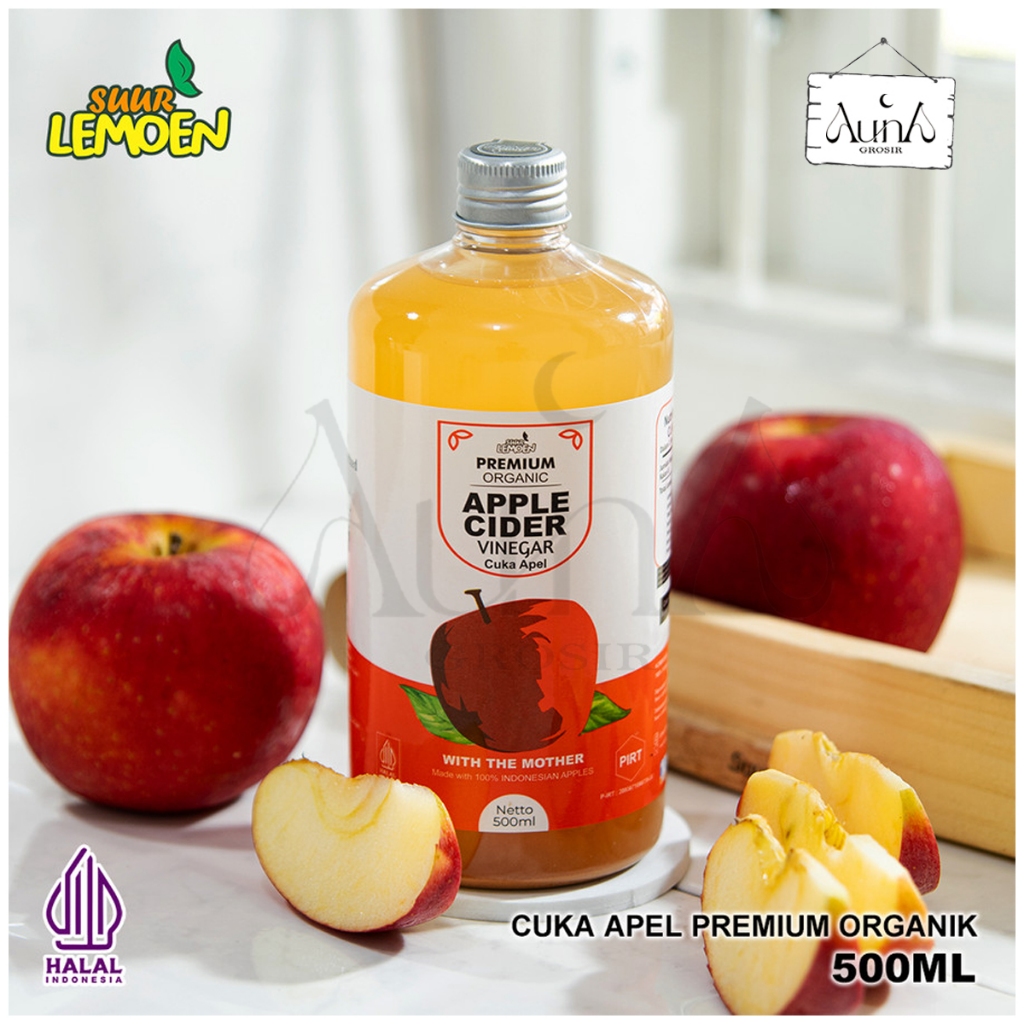 

Suur Lemoen - Apple Cider Vinegar 250 ml - 500 ml - Cuka Apel Premium Organic