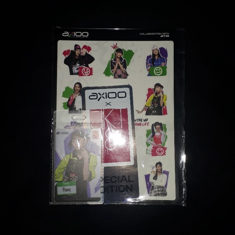 Photocard Axioo x JKT48 Fiony