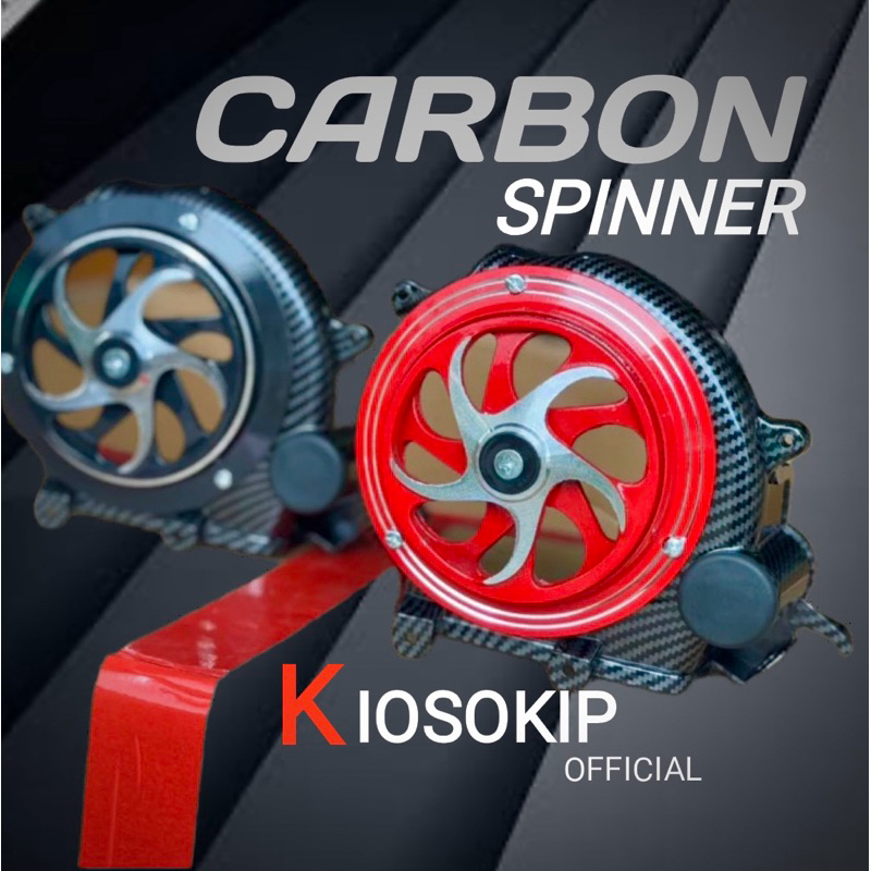 kipas + spinner carbon spinner beat spinner scoopy paket spinner beat