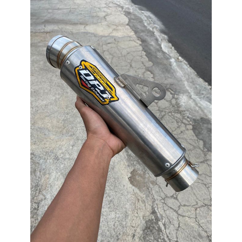 Silincer sarfull dpj kompetisi 25 cm inlet 50 mm bas gahar