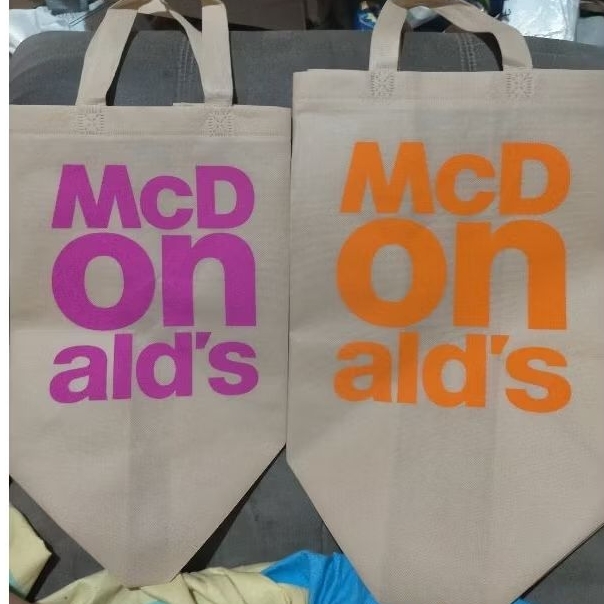 Reusable bag McD McDonald's