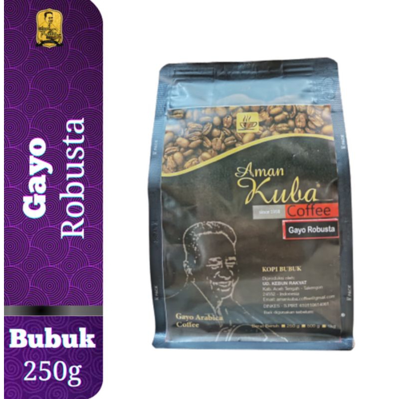 

Kopi Aceh Gayo Takengon Robusta Bubuk 250g