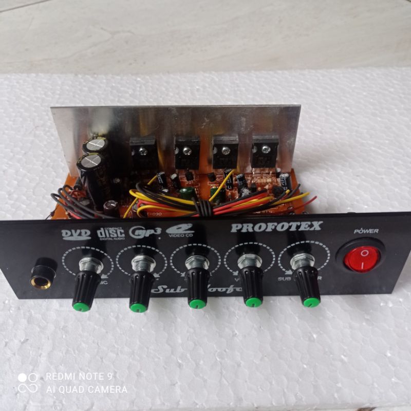 kit module speaker aktif plus sub wofer stereo tip mospek