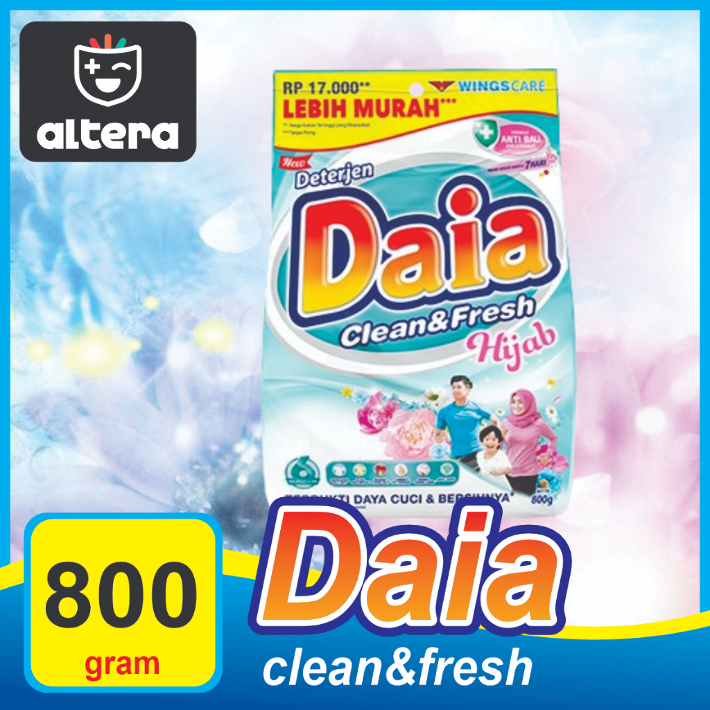 Daia Deterjen 800 gram - MURAHH