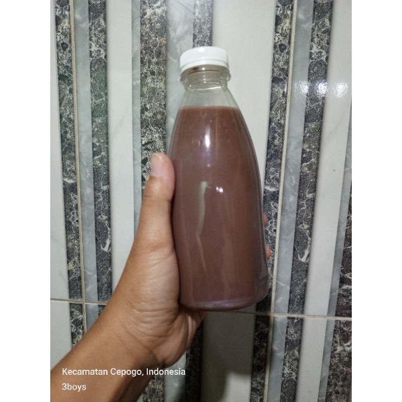 

Paket susu segar murni rasa coklat 10 botol 250ml
