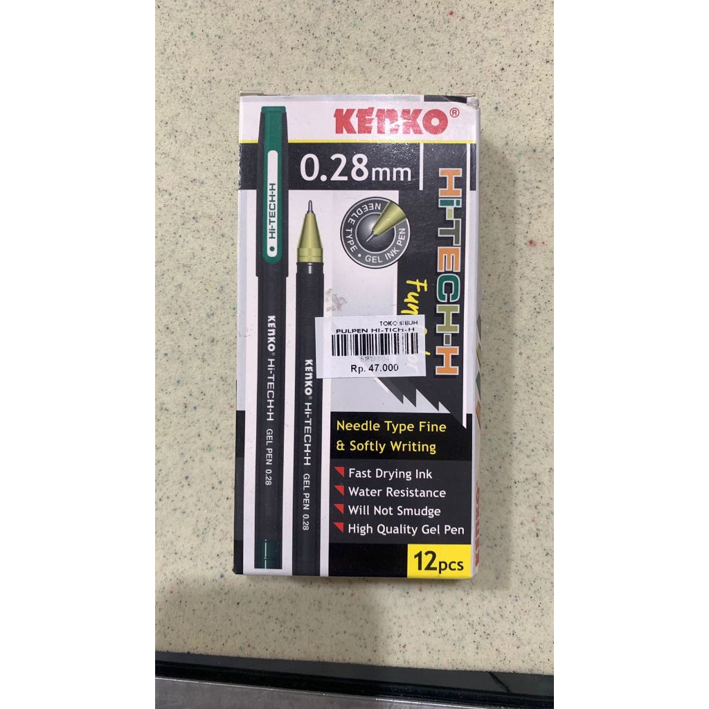 

pulpen hi-tech-h o.28 mm