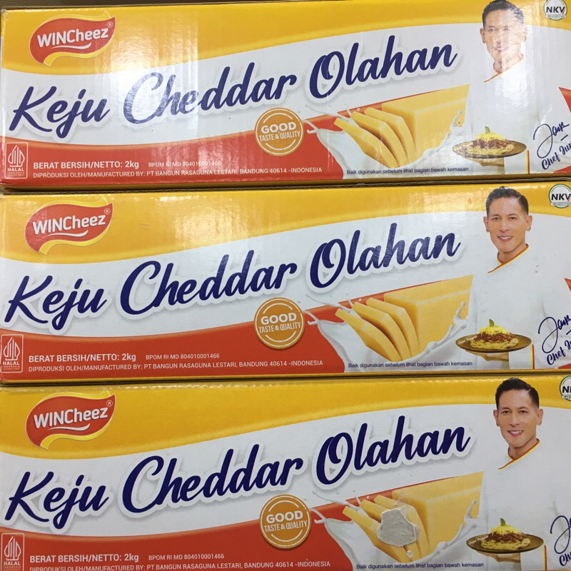 

WINCheez Keju Cheddar Blok 2kg