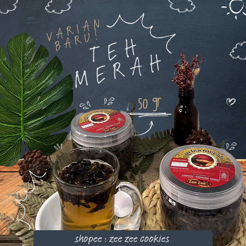 

IN TEA MERAH by ZEE ZEE CAKE & COOKIES 50gr