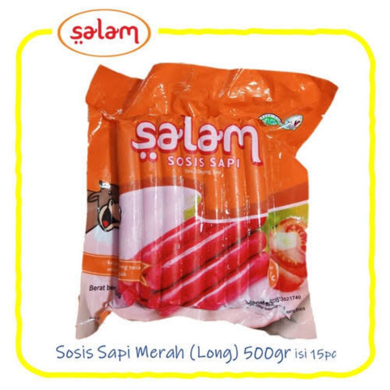 

Salam sosis sapi long 500gr