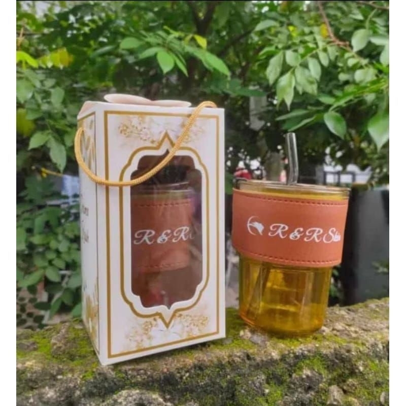 GELAS SEDOTAN BOK SOUVENIR SABLON