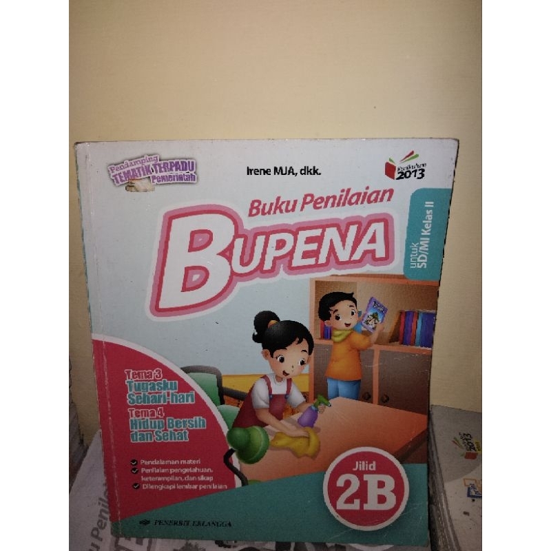 BUPENA SD KELAS 2B ORI BEKAS