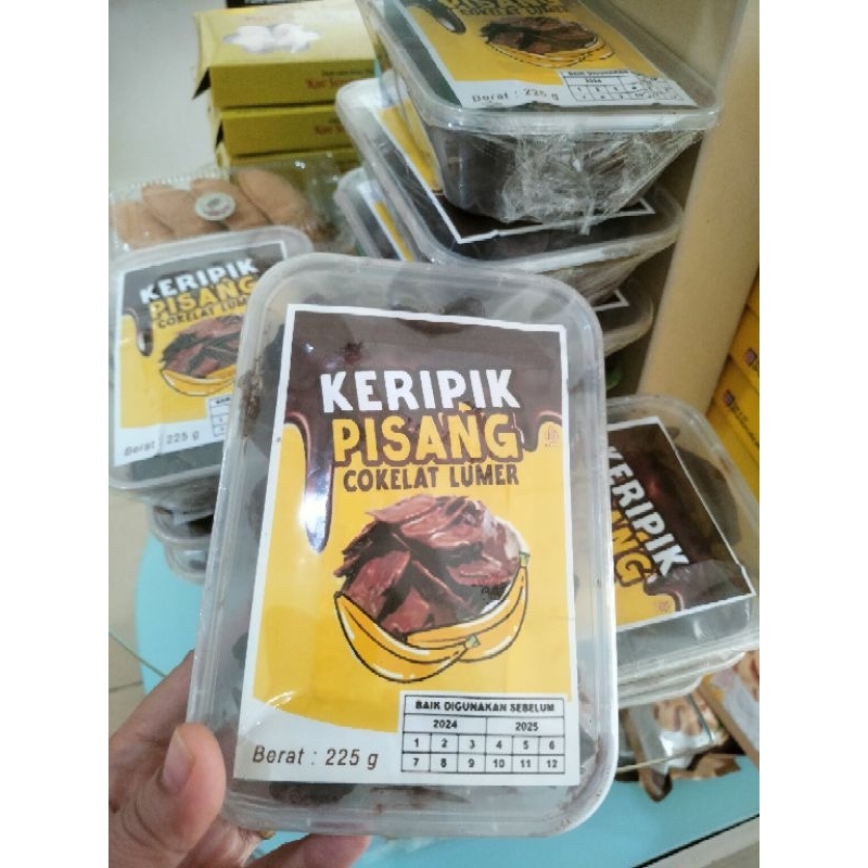 

Kripik Pisang balut Coklat