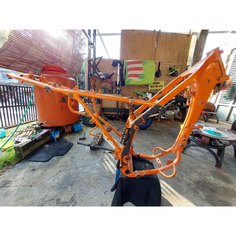 rangka klx 250 original copotan