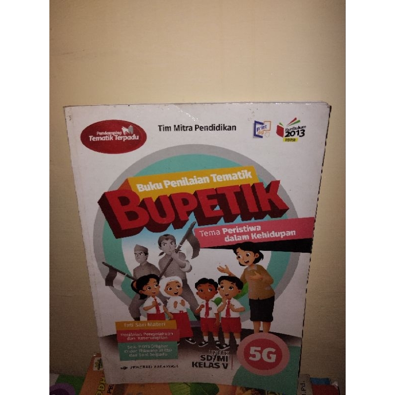 BUPETIK SD KELAS 5G ORI BEKAS