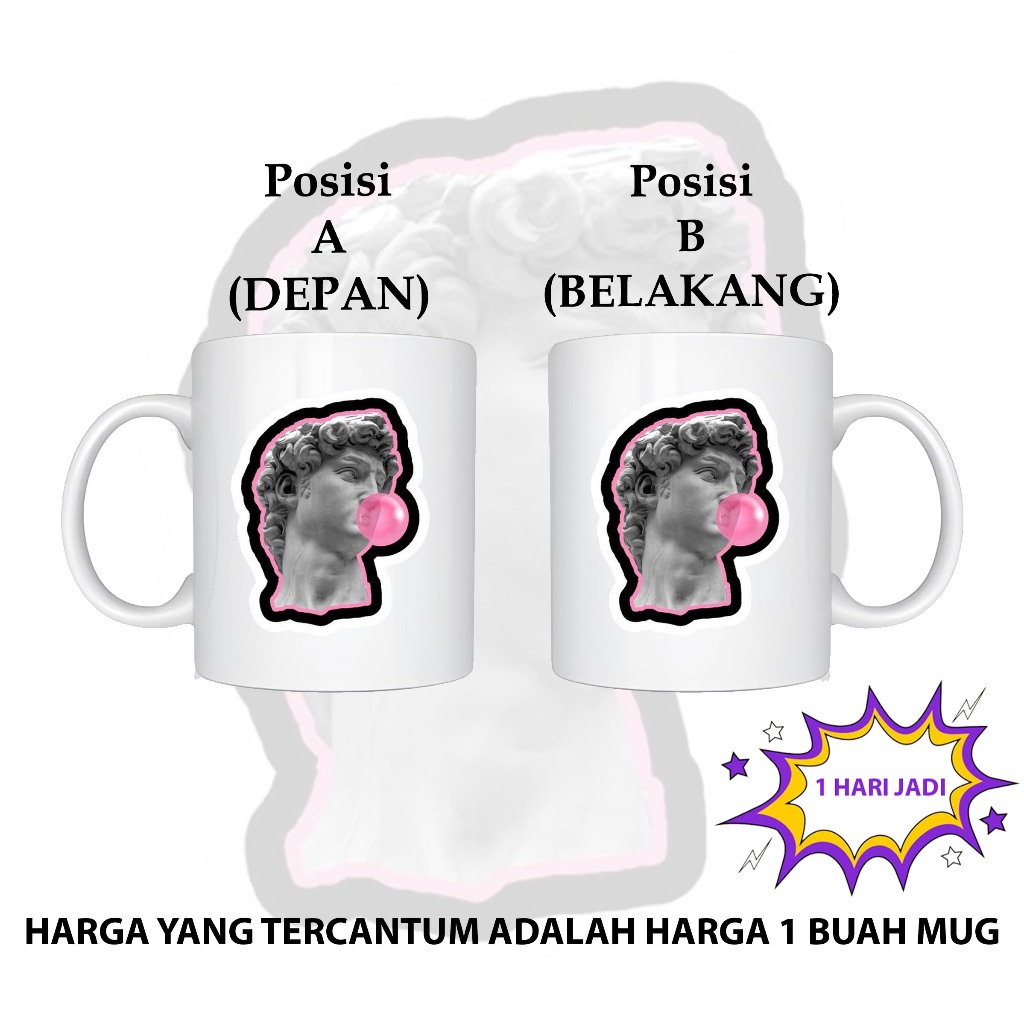 Gelas Mug Custom Logo Gelas Kopi/Souvenir/Kado/Hadiah/Gelas Custom Gambar