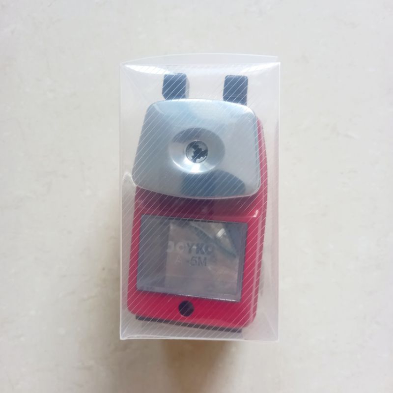 

[ ECER MURAH ] Rautan Pensil Putar Serutan Pencil Sharpener - Joyko A-5M ( Ukuran 5.5 x 8 x 10.5 cm )