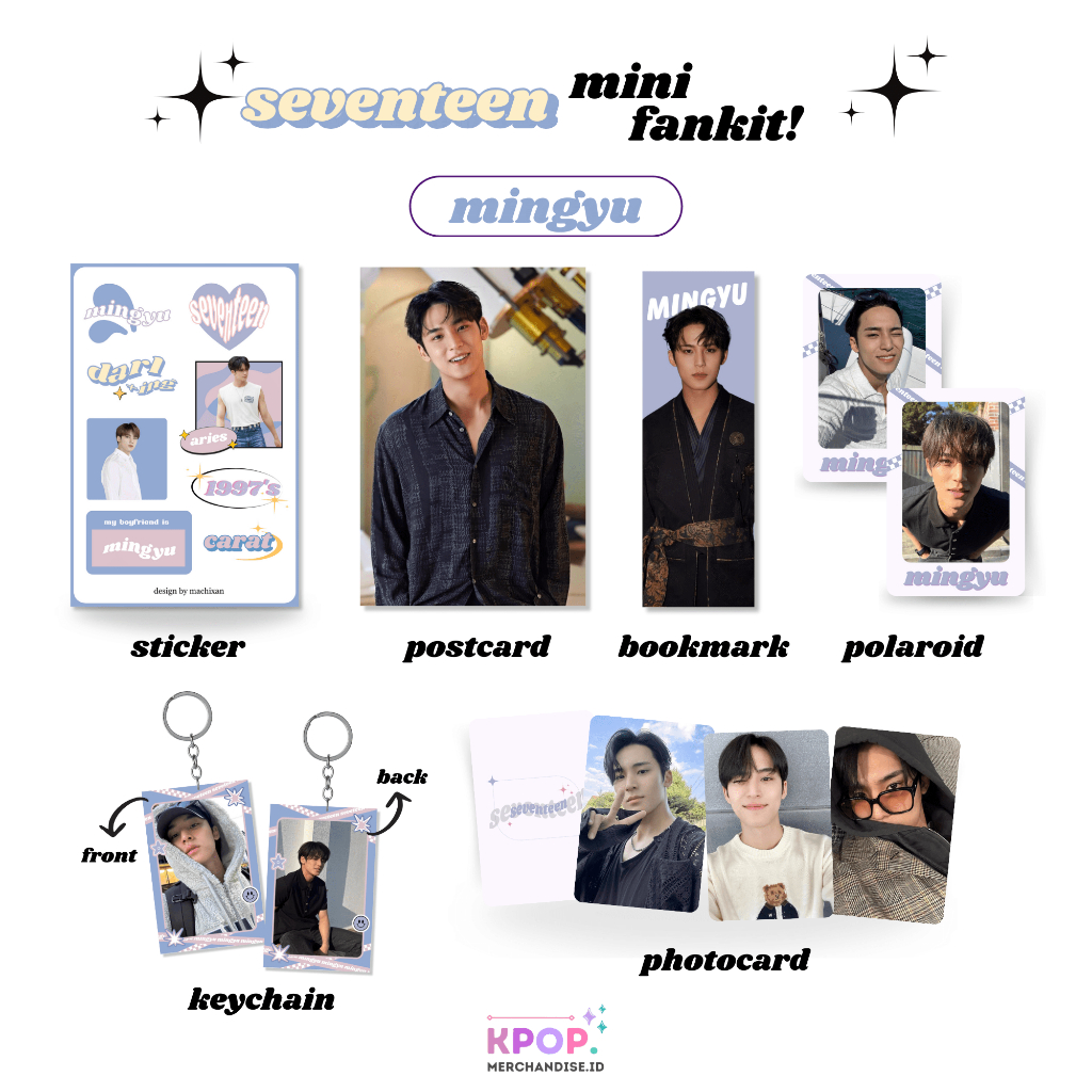 MINI FANKIT SEVENTEEN | MINI FANKIT KPOP SEVENTEEN | FANMADE UNOFFICIAL FANKIT