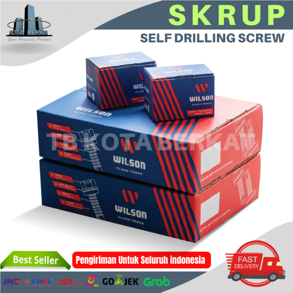 SEKRUP BAJA RINGAN WILSON/ SEKRUP SELF DRILLING SCREW WILSON