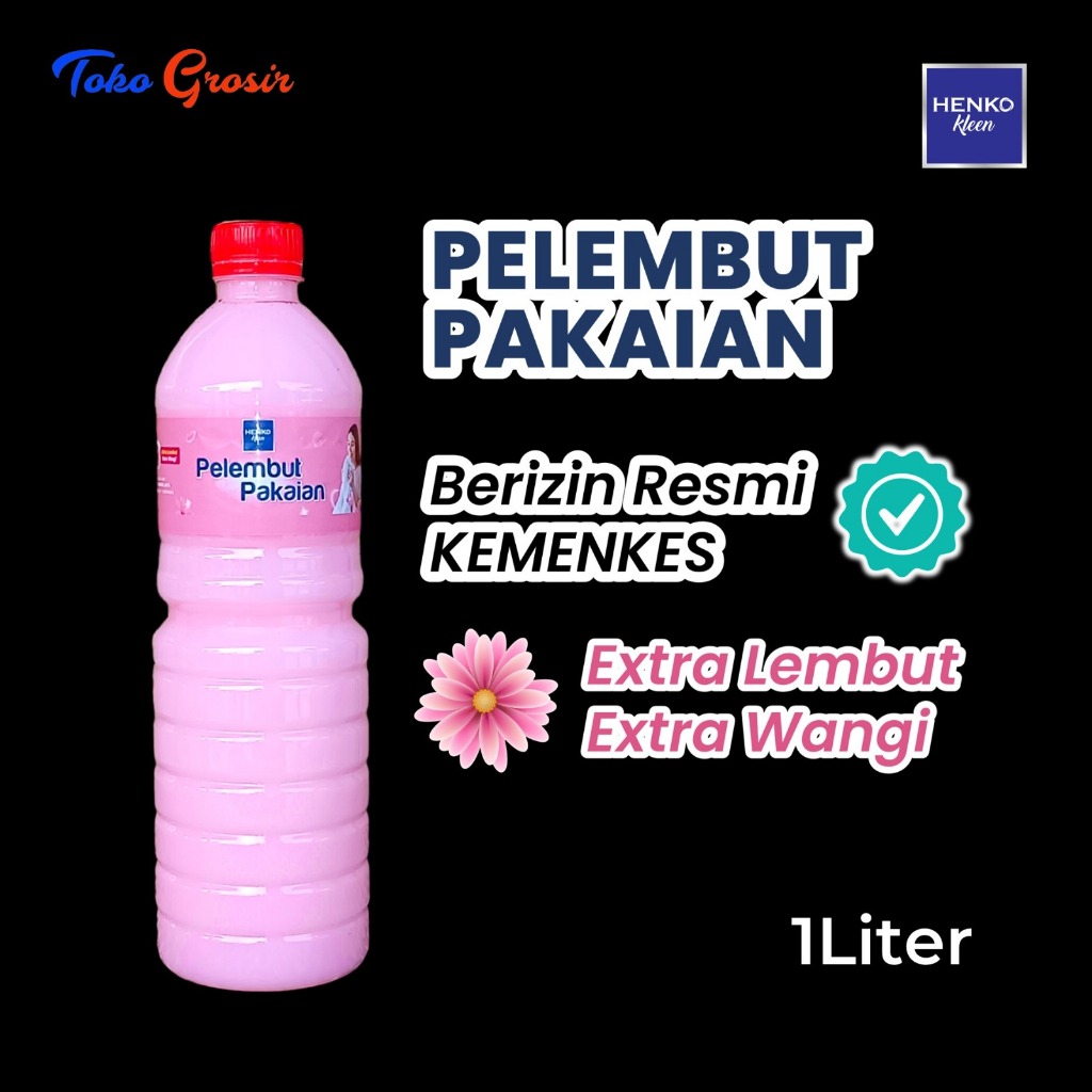 SOFTENER PELEMBUT PEWANGI PAKAIAN LAUNDRY KEMASAN 1 LITER