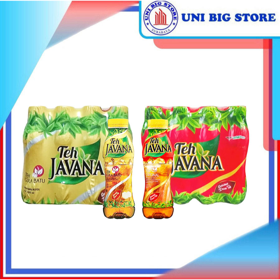 

Teh Javana Original | Gula Batu Botol 350 ml x 12 pcs