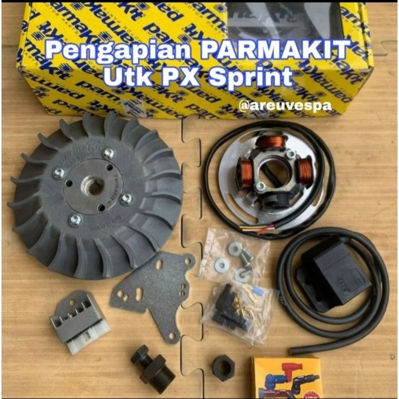 Pengapian Ignition Set Parmakit Italy Utk PX Excel Sprint As Gede